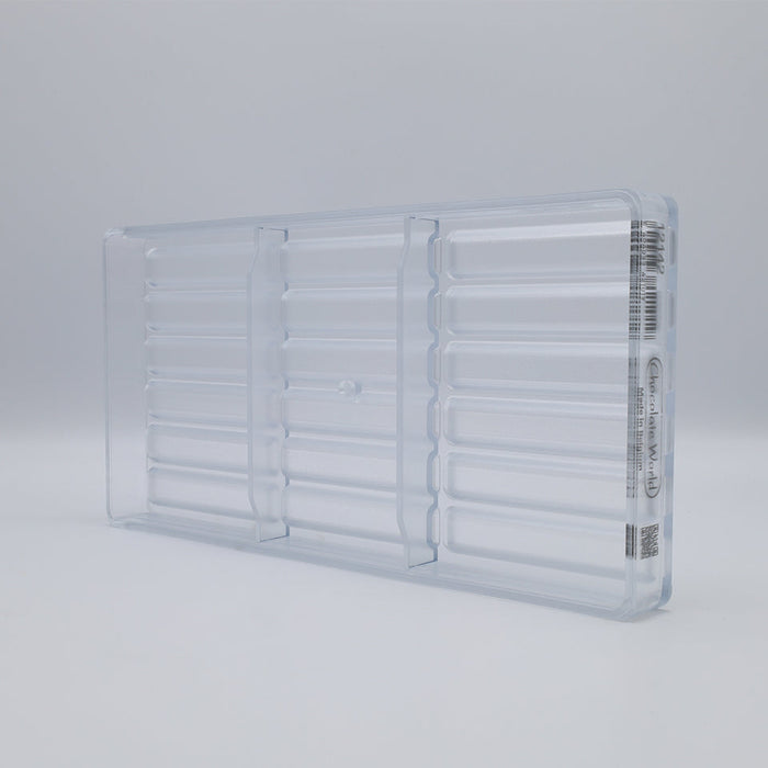Chocolate World Baton – Pain au Chocolat Polycarbonate Chocolate Mold – 3.15 x 0.51 x 0.20 in, 18 Cavities