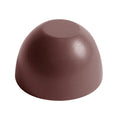 Chocolate World BE Tjokolate polycarbonate chocolate mold 1567CW with 15 cavities, professional Belgian confectionery mold for bonbons and pralines, clear polycarbonate be tjokolate chocolate mould 1567CW