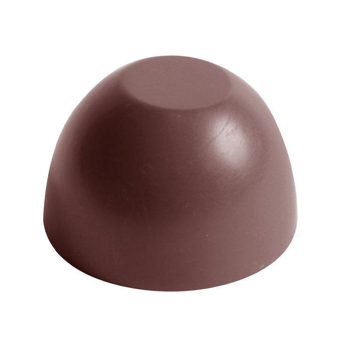 Chocolate World BE Tjokolate polycarbonate chocolate mold 1567CW with 15 cavities, professional Belgian confectionery mold for bonbons and pralines, clear polycarbonate be tjokolate chocolate mould 1567CW