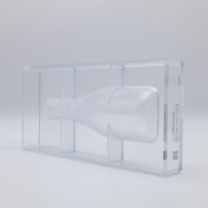 Chocolate World Champagne Bottle (Half-Litre) Polycarbonate Chocolate Mold – 2.52 x 2.56 x 8.66 in, 1 Cavity