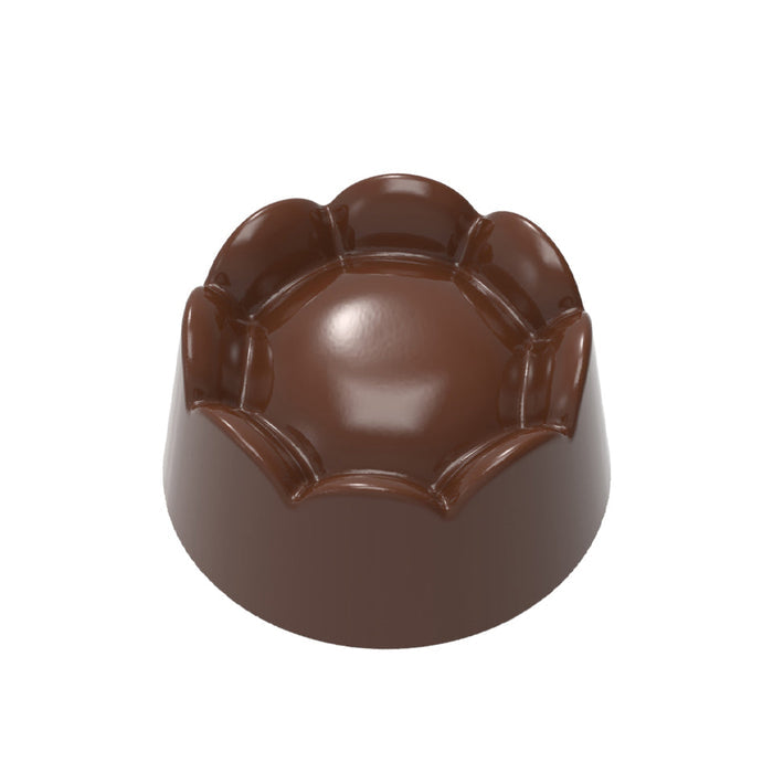 Chocolate World Cup Bottom HM005 polycarbonate chocolate mold 1728CW with 12 cavities, professional Belgian confectionery mold for bonbons and pralines, clear polycarbonate cup bottom hm005 chocolate mould 1728CW