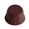 Chocolate World Cup polycarbonate chocolate mold 1509CW with 6 cavities, professional Belgian confectionery mold for bonbons and pralines, clear polycarbonate cup chocolate mould 1509CW