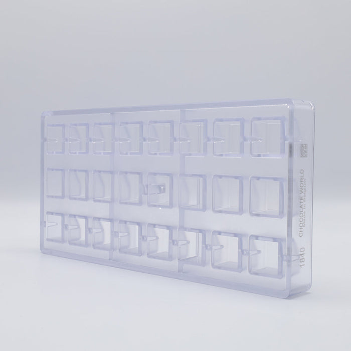 Chocolate World Dan Forgey Polycarbonate Chocolate Mold by Dan Forgey – 0.91 x 0.91 x 0.79 in, 24 Cavities