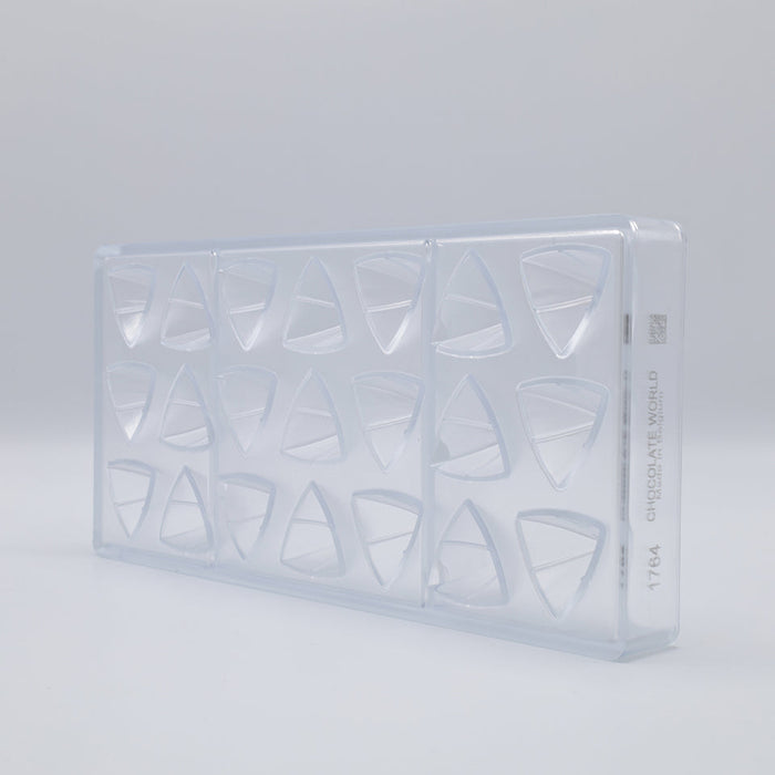 Chocolate World Deniz Karaca Polycarbonate Chocolate Mold by Deniz Karaca – ~1.18 x 1.18 x 0.71 in, 21 Cavities
