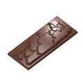 Chocolate World Eagle Tablet polycarbonate chocolate mold 12030CW with 4 cavities, professional Belgian eagle-embossed chocolate bar mold for confectionery, clear polycarbonate eagle tablet chocolate mould 12030CW