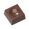 Chocolate World Foot for Globe 9g polycarbonate chocolate mold 1647CW with 24 cavities, professional Belgian confectionery mold for bonbons and pralines, clear polycarbonate foot for globe 9g chocolate mould 1647CW