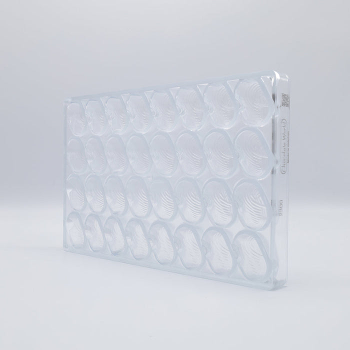 Chocolate World Injection Model Deep Polycarbonate Chocolate Mold – ~1.57 x 1.18 x 0.98 in, 8 Cavities