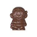Chocolate World Monkey SunWuKong open praline polycarbonate mold 1856CW with 6 cavities (2x3 layout), professional Belgian Chinese New Year chocolate mold, clear polycarbonate Sun Wukong praline mould 1856CW
