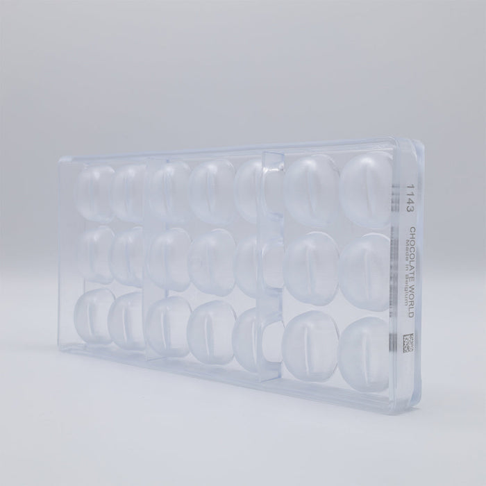 Chocolate World Pepper (Bell Pepper Shape) Polycarbonate Chocolate Mold – 1.34 x 0.98 x 0.83 in, 21 Cavities
