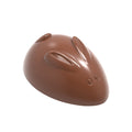 Chocolate World Rabbit Abstract polycarbonate chocolate mold 1875CW with 12 cavities, professional Belgian confectionery mold for bonbons and pralines, clear polycarbonate rabbit abstract chocolate mould 1875CW