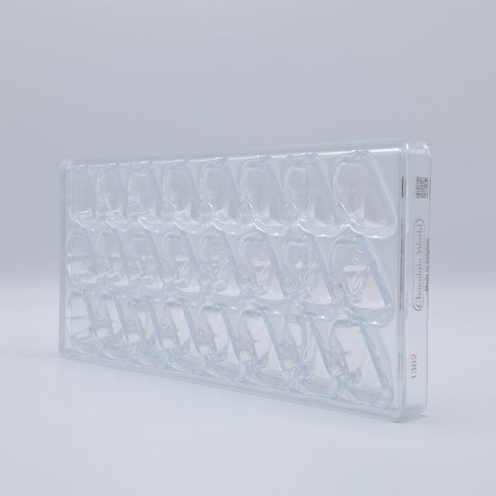 Chocolate World Rabbit Polycarbonate Chocolate Mold – ~1.97 x 3.15 x 0.98 in, 6 Cavities