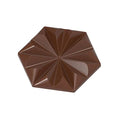Chocolate World Ruby Tablet polycarbonate chocolate mold 1906CW by Callebaut with 3 large-format cavities (1x3 layout), professional Belgian Ruby chocolate bar mold, clear polycarbonate ruby tablet mould 1906CW