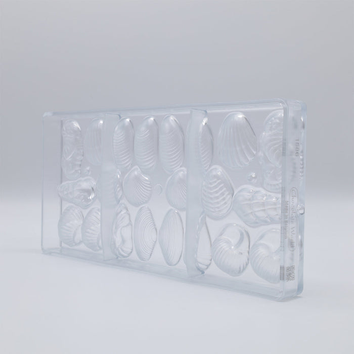 Chocolate World Seafood (9 Figures Assortment) Polycarbonate Chocolate Mold – ~1.38 x 0.98 x 0.31 in, 27 Cavities