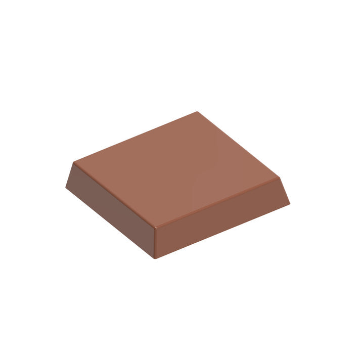 Chocolate World Space Alphabet polycarbonate chocolate mold 1887CW with 26 cavities, professional Belgian confectionery mold for bonbons and pralines, clear polycarbonate space alphabet chocolate mould 1887CW
