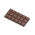 Chocolate World Tablet 3×6 Cubes polycarbonate chocolate mold 1986CW with 3 cavities, professional Belgian confectionery mold for bonbons and pralines, clear polycarbonate tablet 3×6 cubes chocolate mould 1986CW