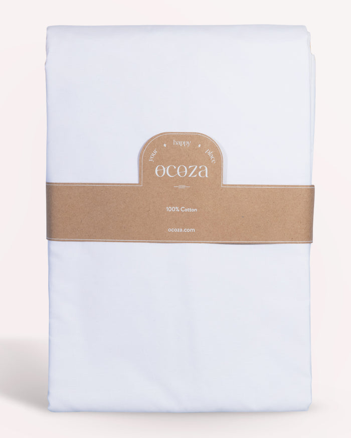 Classic Percale - Core Bedding Set - White