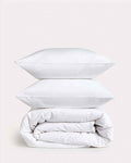 Classic Percale - Duvet Cover Set - White