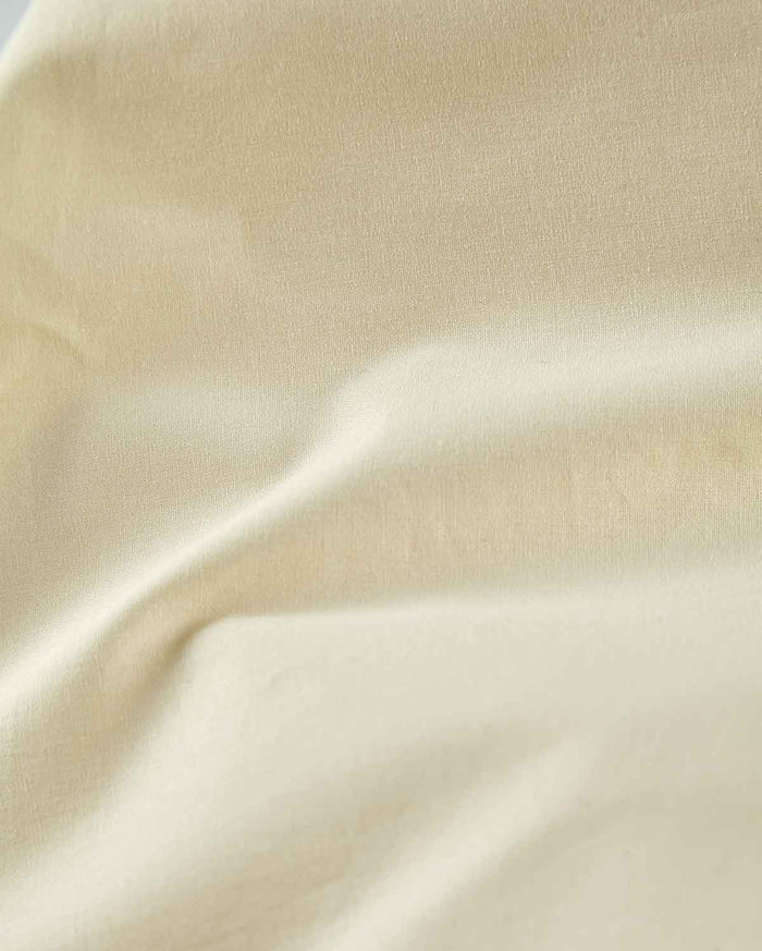 Classic Percale - Fitted Sheet Set - Cream