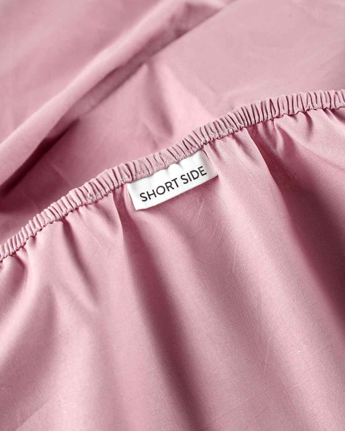 Classic Percale - Fitted Sheet Set - Pink