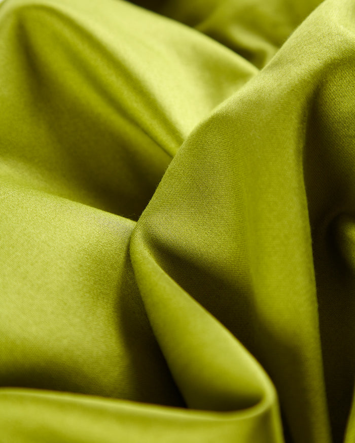 Classic Percale Fitted Sheet - Green