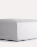 Classic Percale Fitted Sheet - Grey - Ocoza