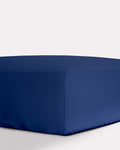 Classic Percale Fitted Sheet- Navy Blue