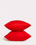 Classic Percale Pillowcase 2pcs - Red