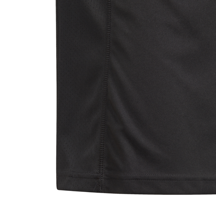 Adidas Club 3-Stripe Boys Tennis Tee - Black/White