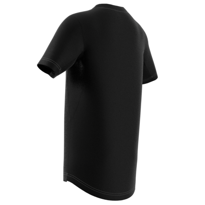 Adidas Club 3-Stripes Junior Tennis T-Shirt - Black