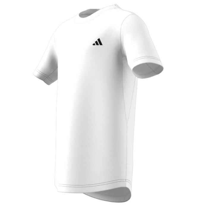 Adidas Club 3-Stripes Tennis T-Shirt - White/Black