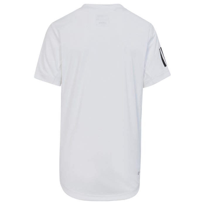 Adidas Club 3-Stripes Tennis T-Shirt - White/Black