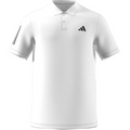 Adidas Club 3str Men Tennis Polo - White