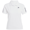Adidas Club Climacool 3-Stripes Womens Tennis Polo Shirt - White