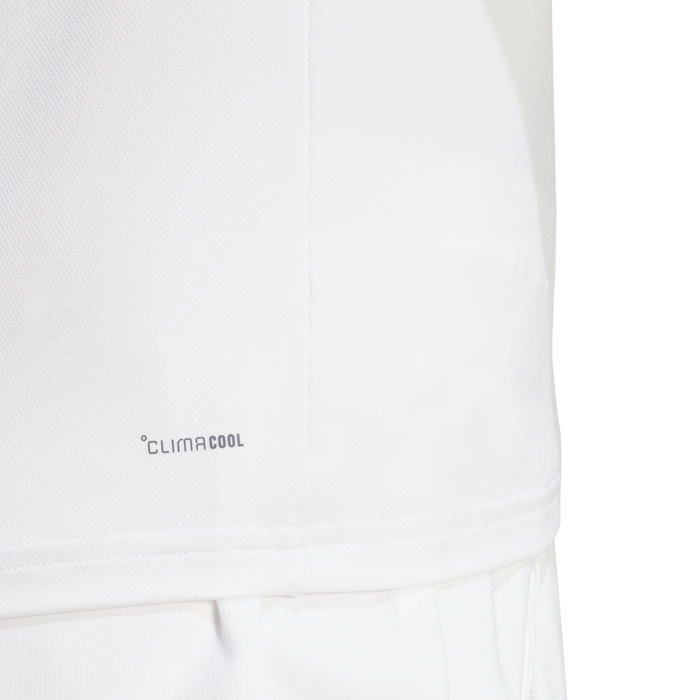Adidas Club Climacool 3-Stripes Womens Tennis Polo Shirt - White