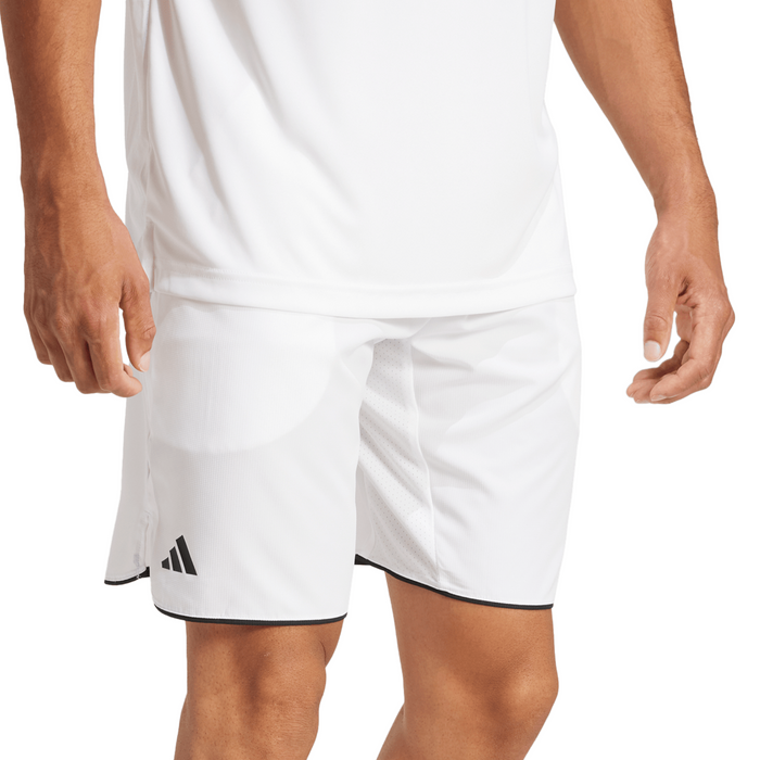 Adidas Club Climacool 7" Mens Tennis Short  - White