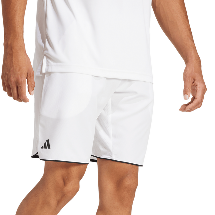 Adidas Club Climacool 7" Mens Tennis Short  - White