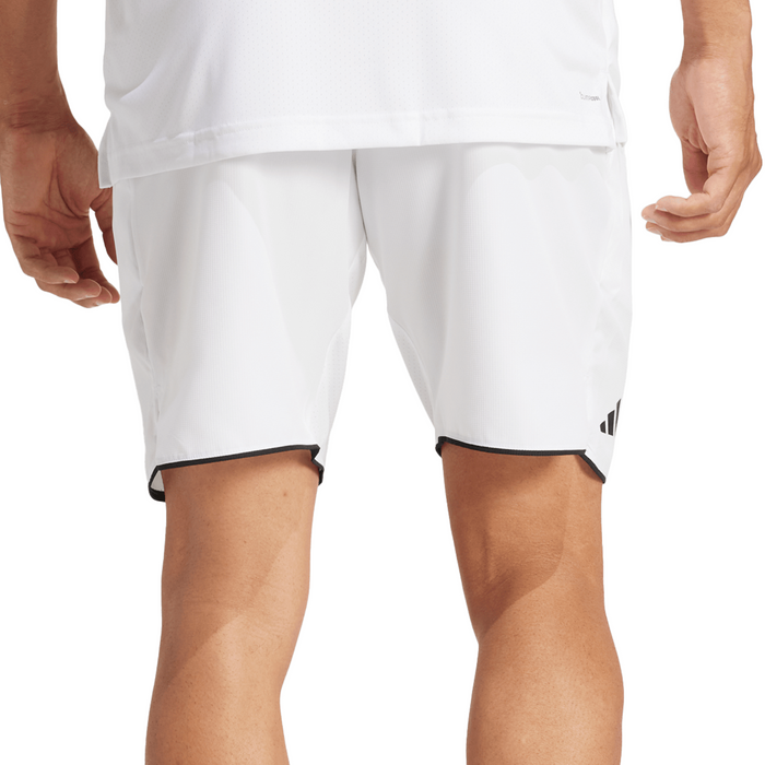 Adidas Club Climacool 7" Mens Tennis Short  - White