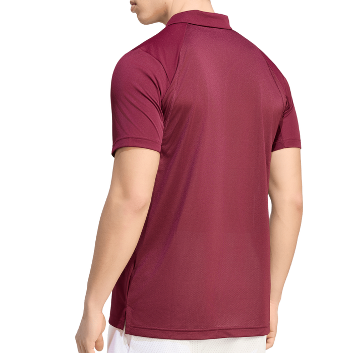 Adidas Club Climacool Mens Tennis Polo Shirt - Maroon