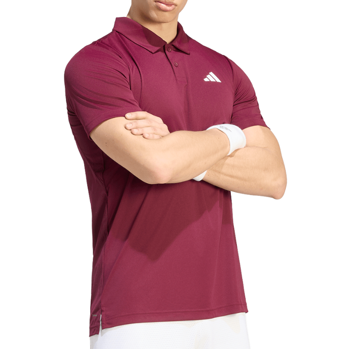 Adidas Club Climacool Mens Tennis Polo Shirt - Maroon