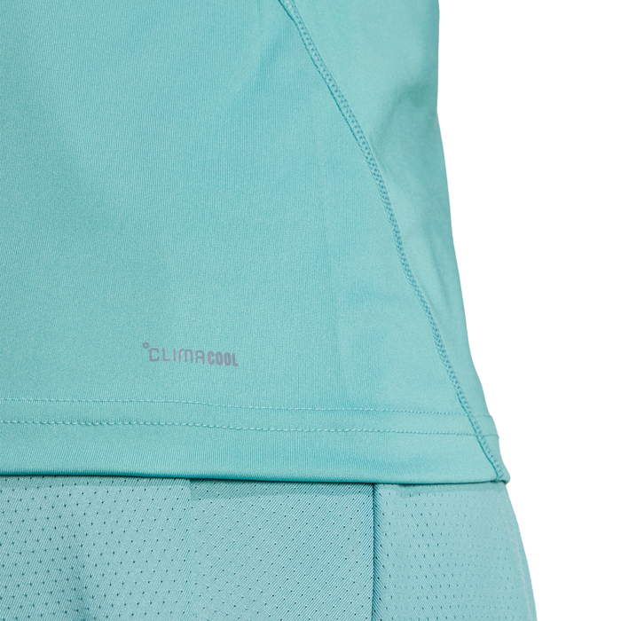 Adidas Club Climacool Womens Tennis Tank - Powtea/Turquoise