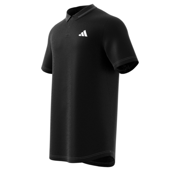 Adidas Club Piqué  Mens Tennis Polo Shirt - Black