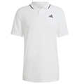 Adidas Club Piqué Tennis Polo Shirt - Black/White