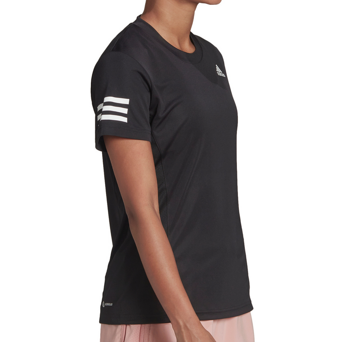 Adidas Club Tee Tennis T-Shirt - Black/Whites