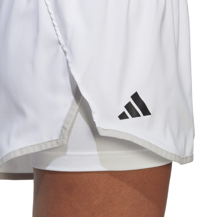 Adidas Club Women Tennis Shorts - White