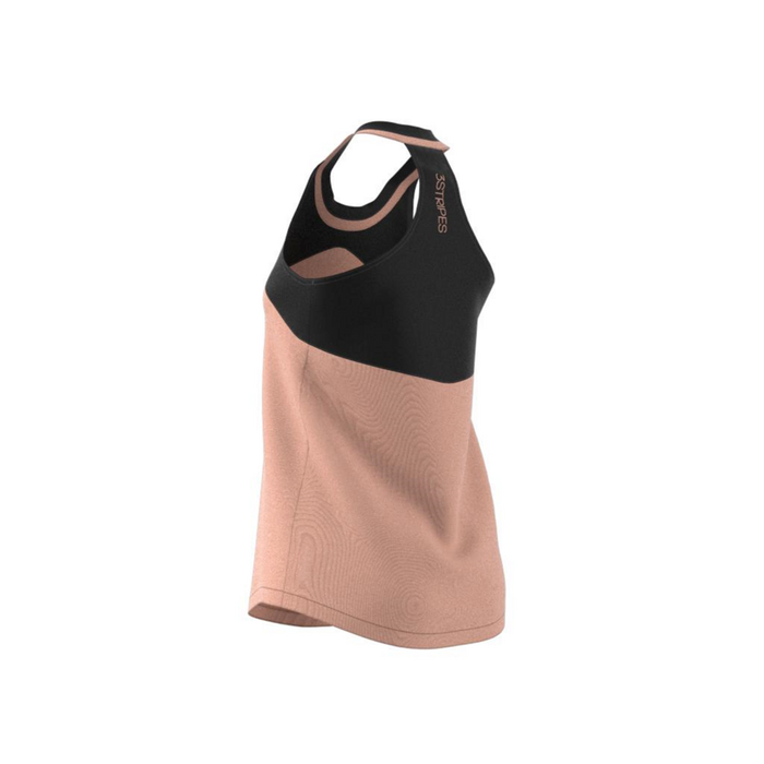 Adidas Club Womens Tennis Tank - Ambient Blush/Black