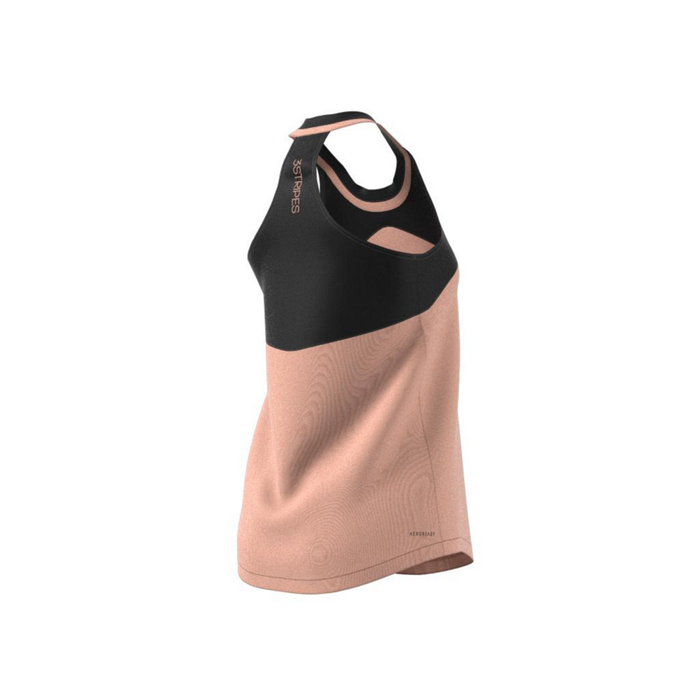 Adidas Club Womens Tennis Tank - Ambient Blush/Black
