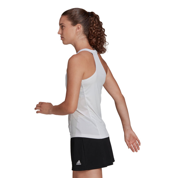 Adidas Club Womens Tennis Tank - White/Grey Two