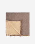 Cocoon Muslin Cotton Blanket- Bison & Oak Buff
