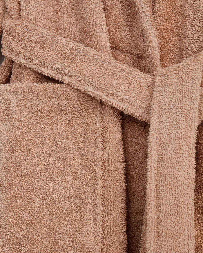 Cotton Bathrobe - Beige