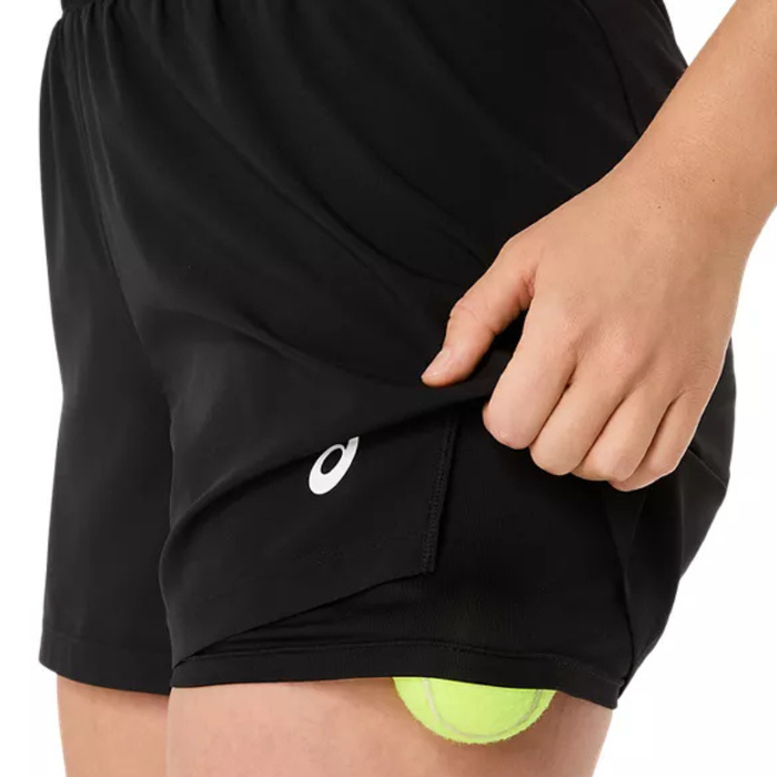 Asics Court 2-in-1 Women Tennis Short - Performance Black